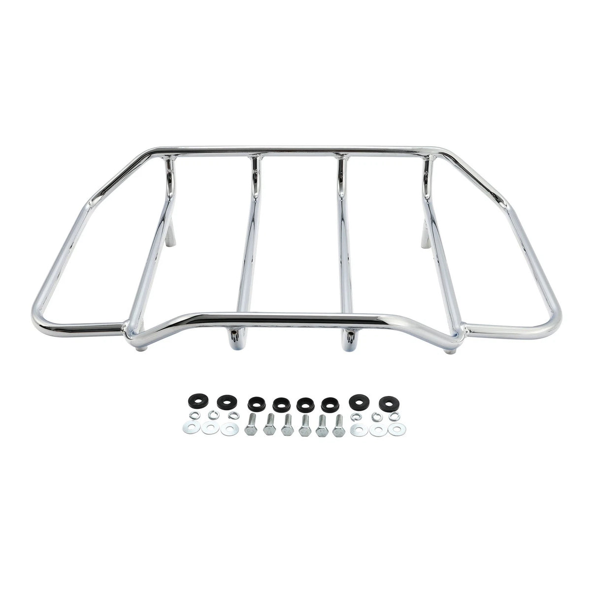 Chrome Trunk Luggage Rack for Harley Electra Street Road King Glide Touring