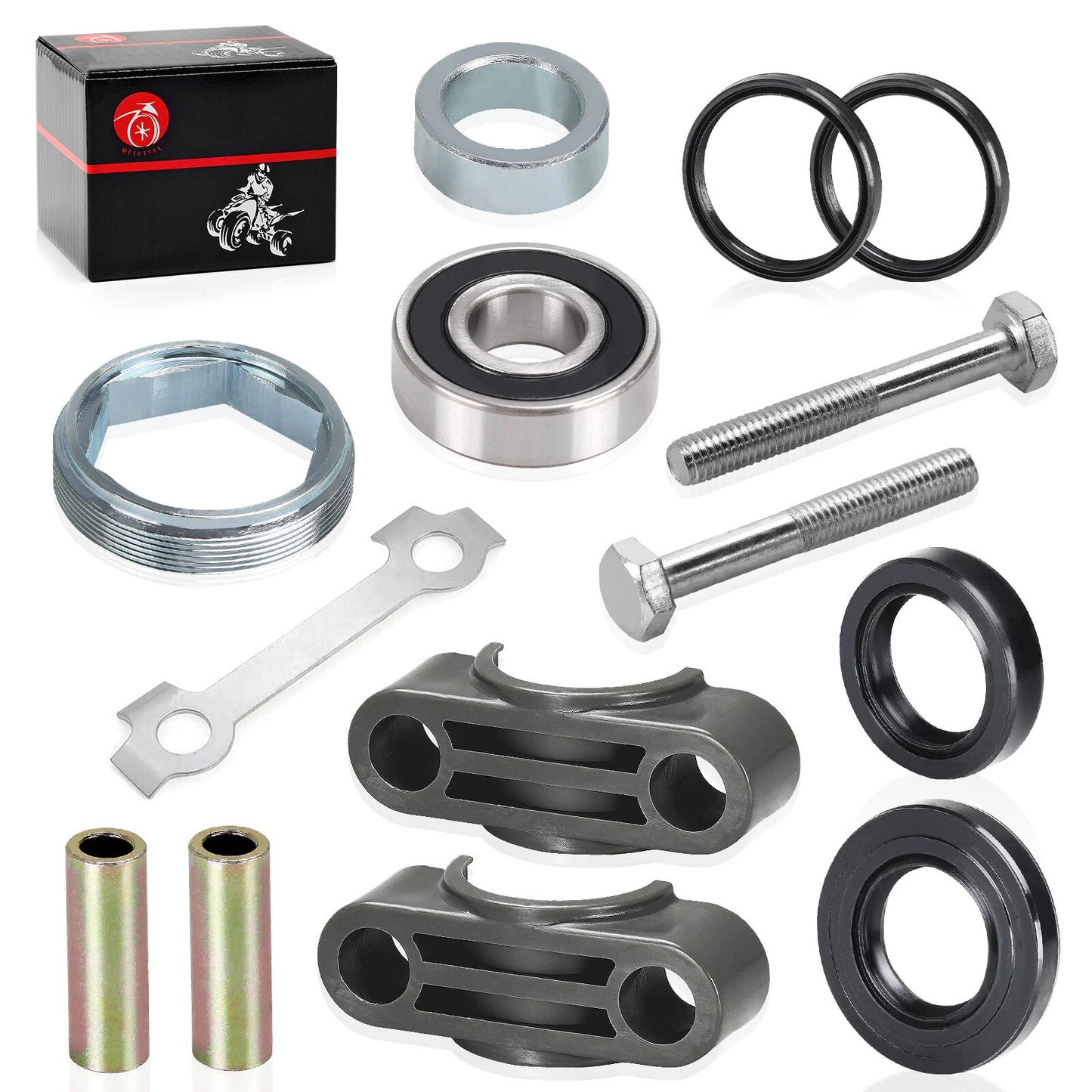 Bushing Bolt Bearing Seal Holder Nut Kit for Yamaha Warrior 350 (1987–2004)