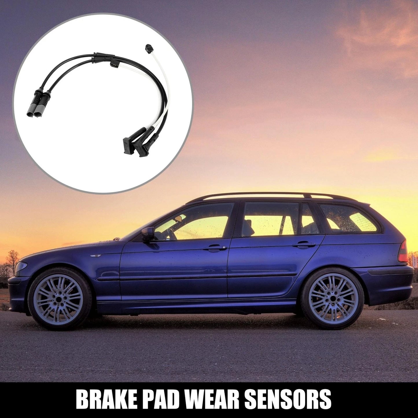 Car Front Brake Pad Wear Sensors for BMW Mini Cooper (2002-2023)