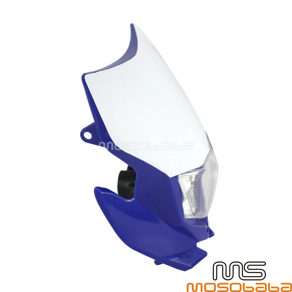 Enduro Supermoto Headlight Fairing for Yamaha WR250Z WR450F YZ125 YZ250F