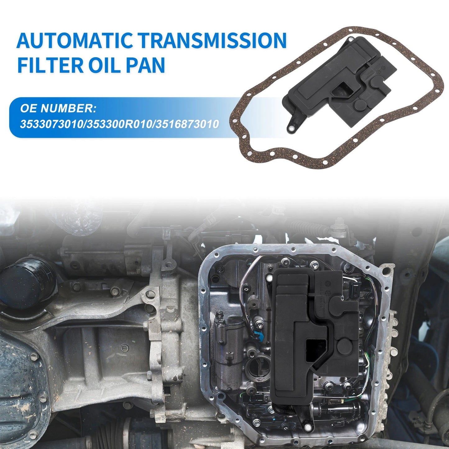 Transmission Filter Oil Pan Gasket Kit for Toyota Camry (2018-2023)