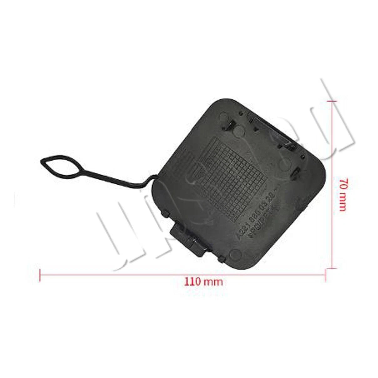 Front Bumper Tow Hook Eye Cover Cap for Mercedes-Benz S-Class (2009–2013)