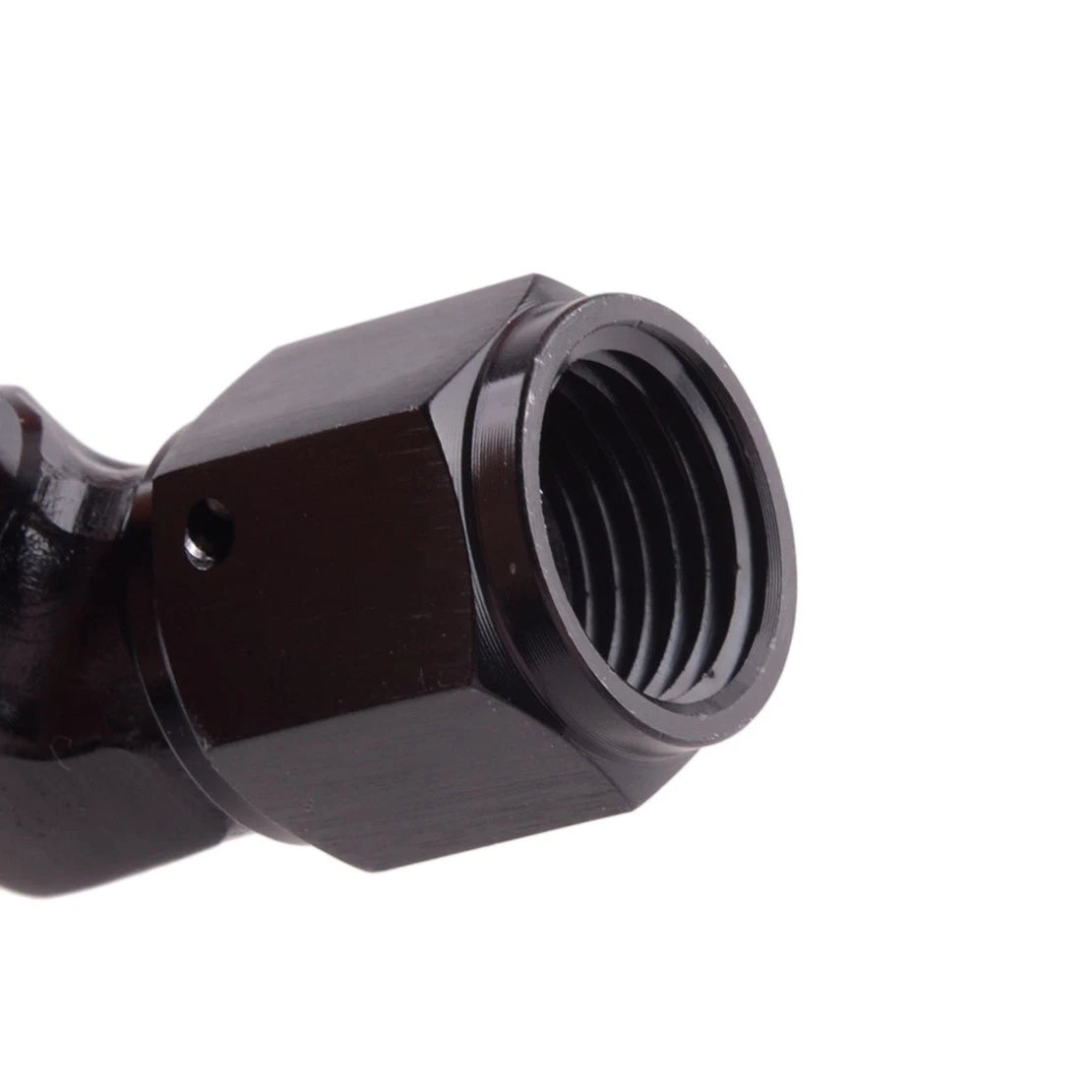 6AN AN6 Female to 3/8" Swivel Fitting Hose 90 Degree Elbow Adapter