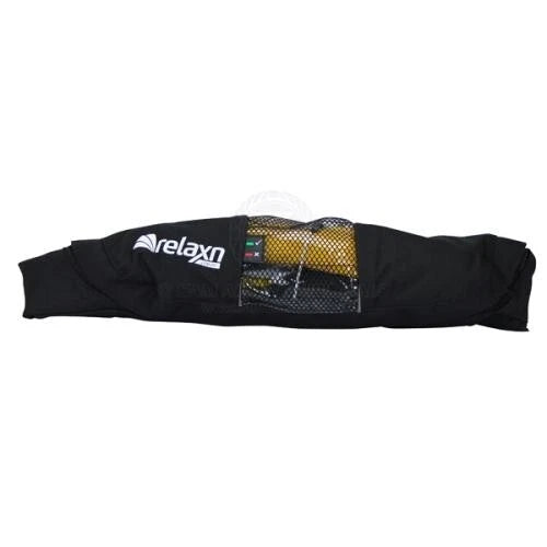 Inflatable Lifejacket Manual Waist Bag Black Relaxn for All Over 40K