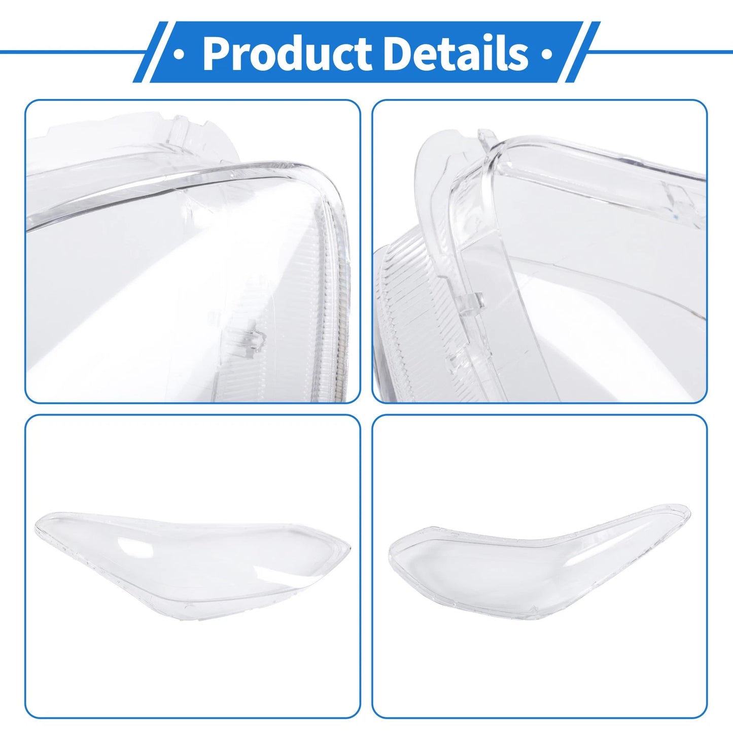 1 x Front Right Headlight Lens Cover for Kia Sportage (2017-2019)