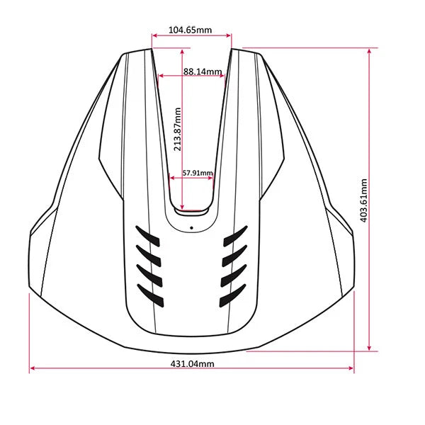SE Sport 400 Turbo Hydro Foil for Outboard Motors, High Performance