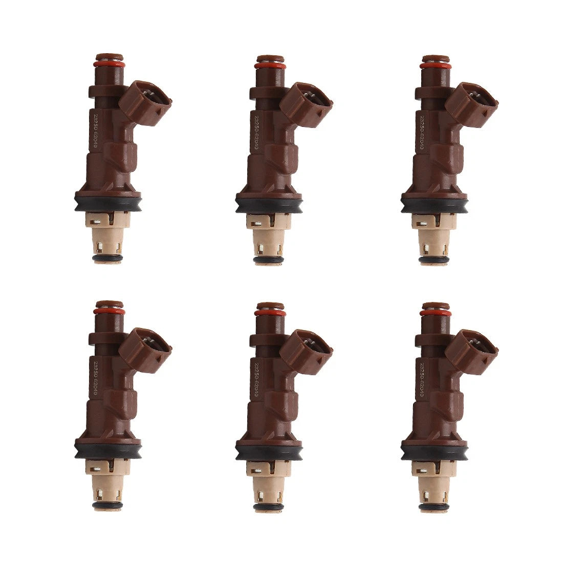 6 x Fuel Injectors for Toyota Tacoma Tundra 4Runner 3.4 V6 (1995-2004)