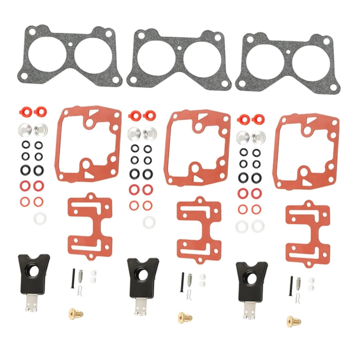 3Pc Carburetor Kit for Johnson Evinrude 140-235HP (140-200HP) Models