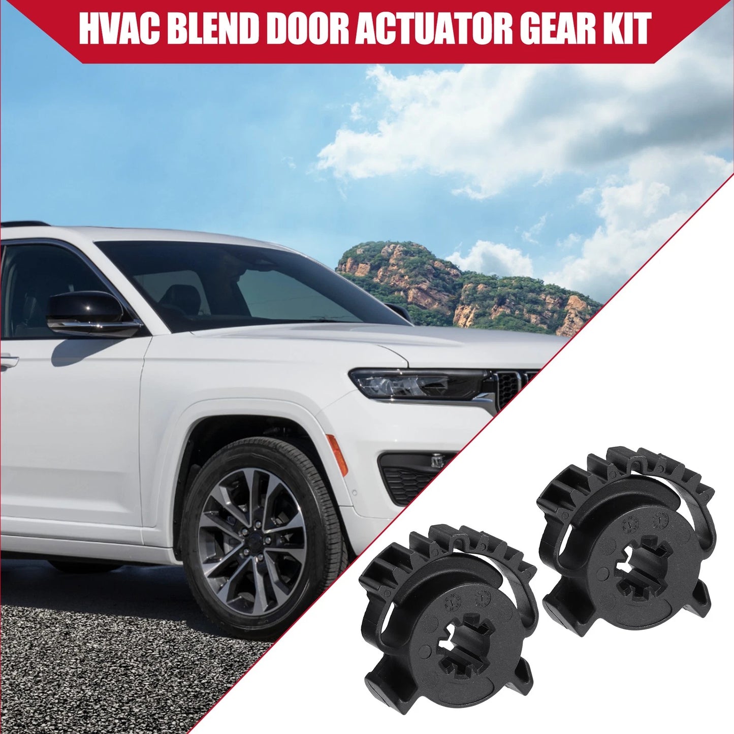 HVAC Blend Door Actuator Gears for Dodge Durango (2011-2023)