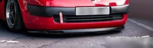 Front Bumper Splitter for Renault Megane Mk2 (2002-2008) 2 Piece Pcs
