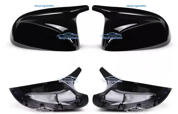Gloss Black Side Mirror Cover for BMW G01–G07 X3 X4 X5 X6 X7 (2017–2024)
