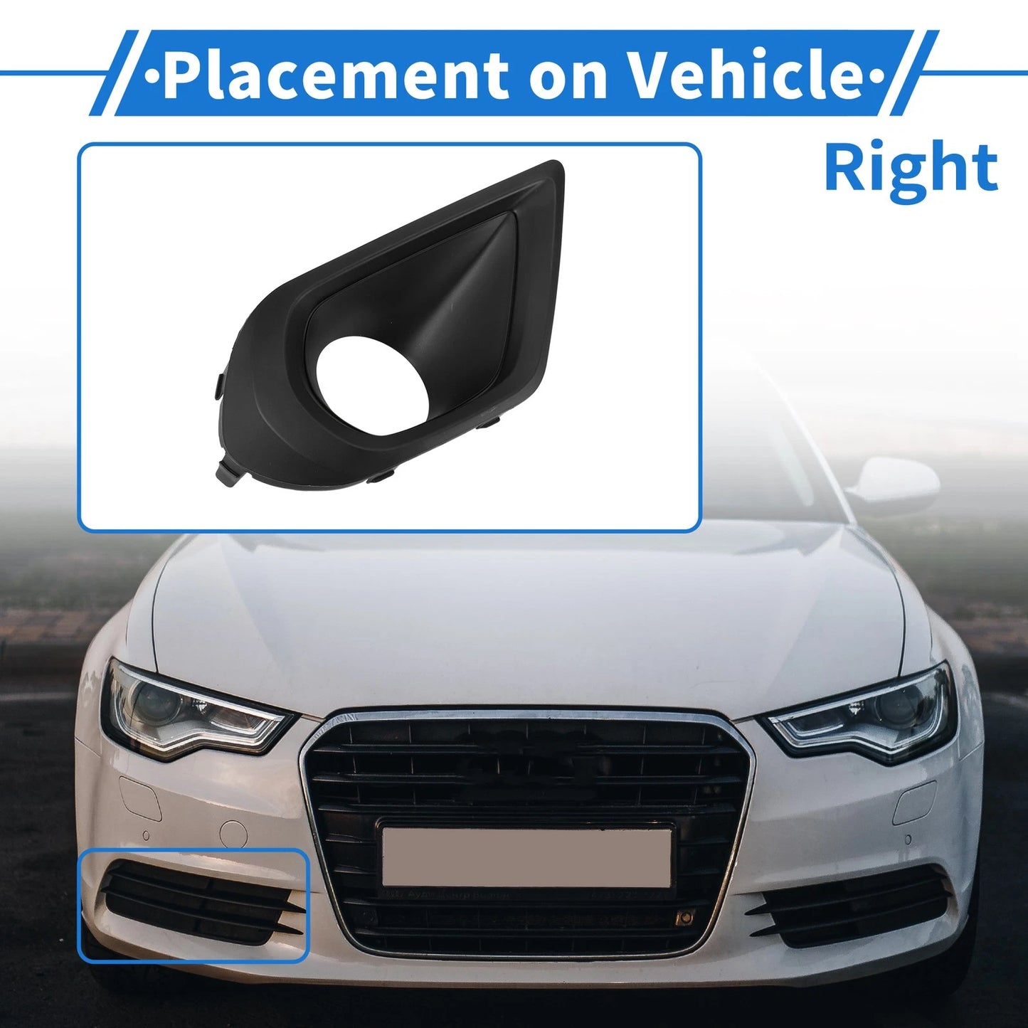 Front Right Fog Light Grill for Subaru Forester (2014-2016)