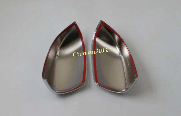 Chrome Side Mirror Covers for Jeep Compass (2017-2021) (2 pcs)