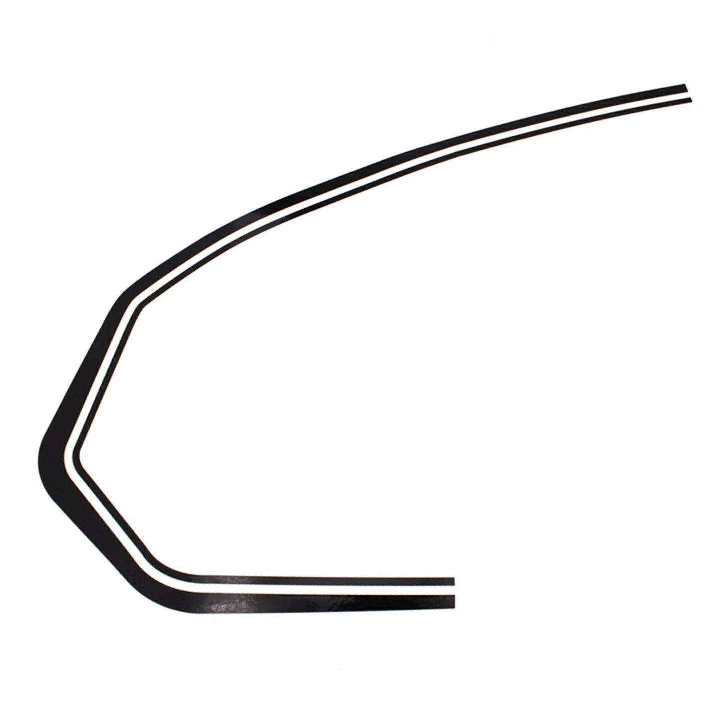 Rear Pillion Seat Cowl for BMW R Nine T Pure (2014-2021) - Black Stickers