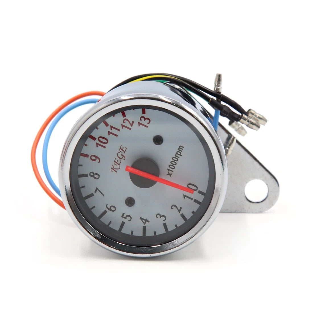 Tachometer Gauge / 0-13000RPM / Universal Chrome Plating for Motorcycle