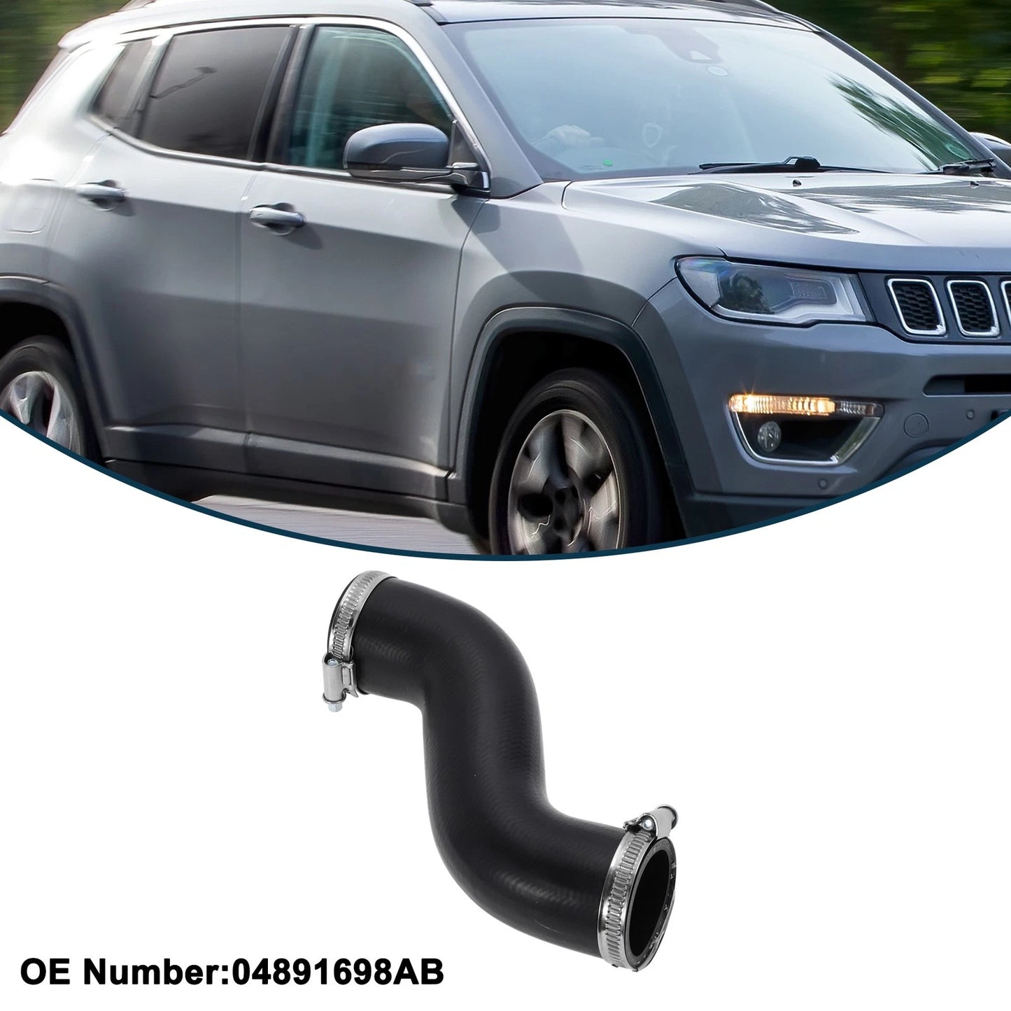 Radiator Hose for Jeep Patriot 2.0 CRD (2007-2017)