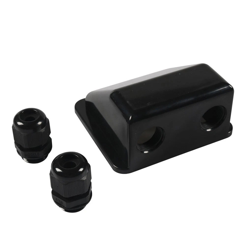 Double Wire Cable Entry Gland Box for Solar Panel Junction Box RV Caravan Boat