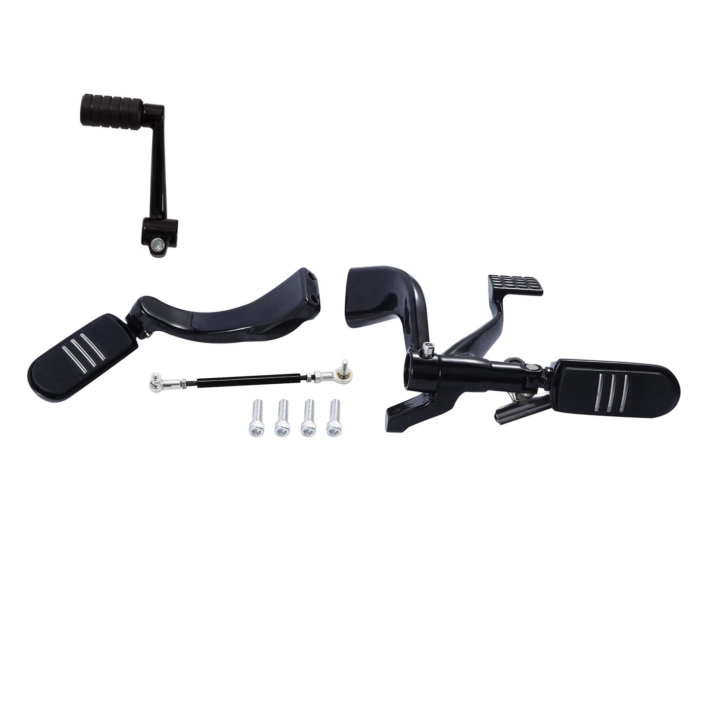 Mid Control Shifter Lever Foot Pegs Kit for Harley Sportster XL (2004 - 2013)