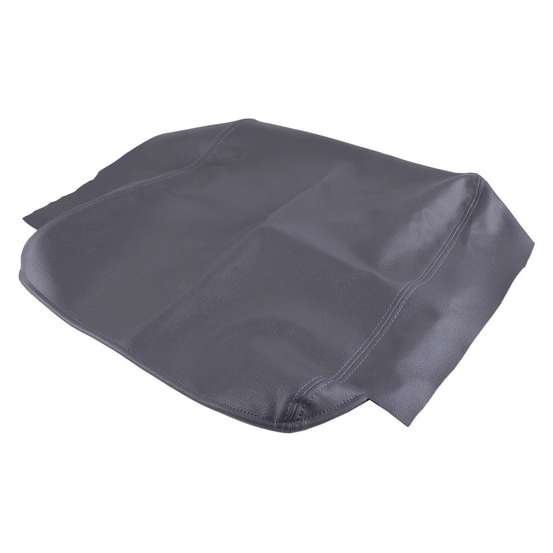Armrest Pad Skin Lid Cover for Dodge Ram (2002-2008) - Gray PU Leather