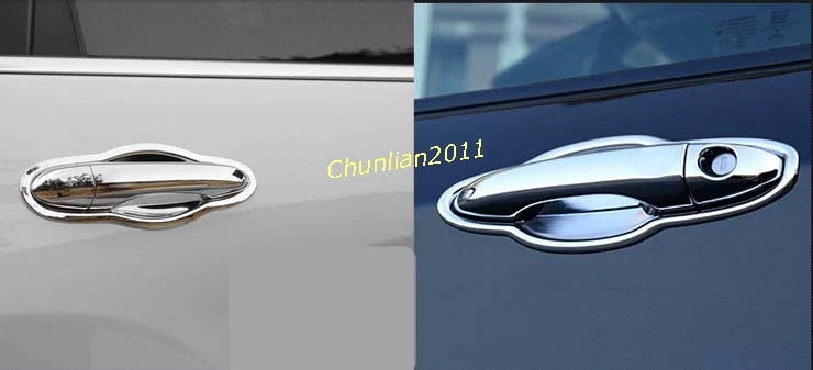 Chrome Door Handle Cover Trim for Jeep Compass (2017-2021)