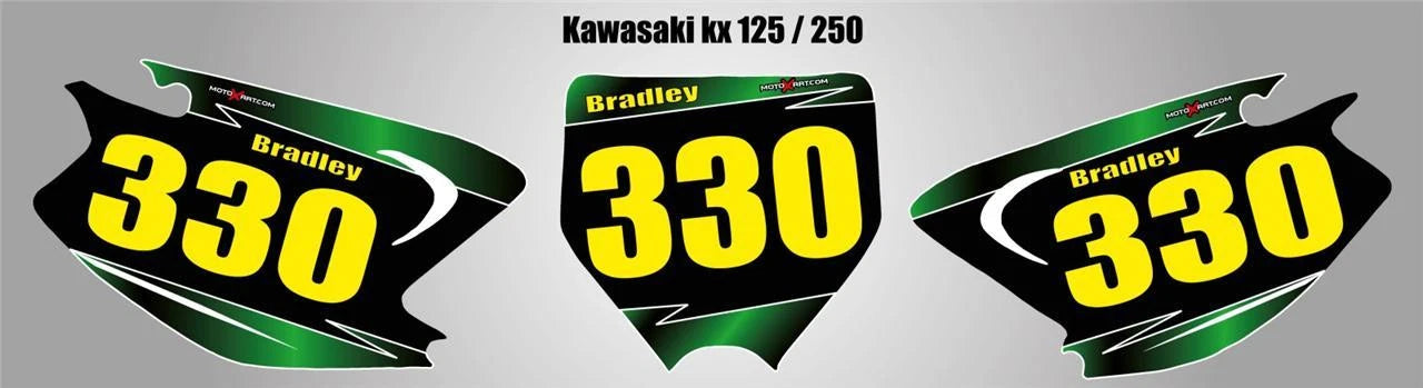 Custom Graphics Decals for KX 125/250 (2003-2012)