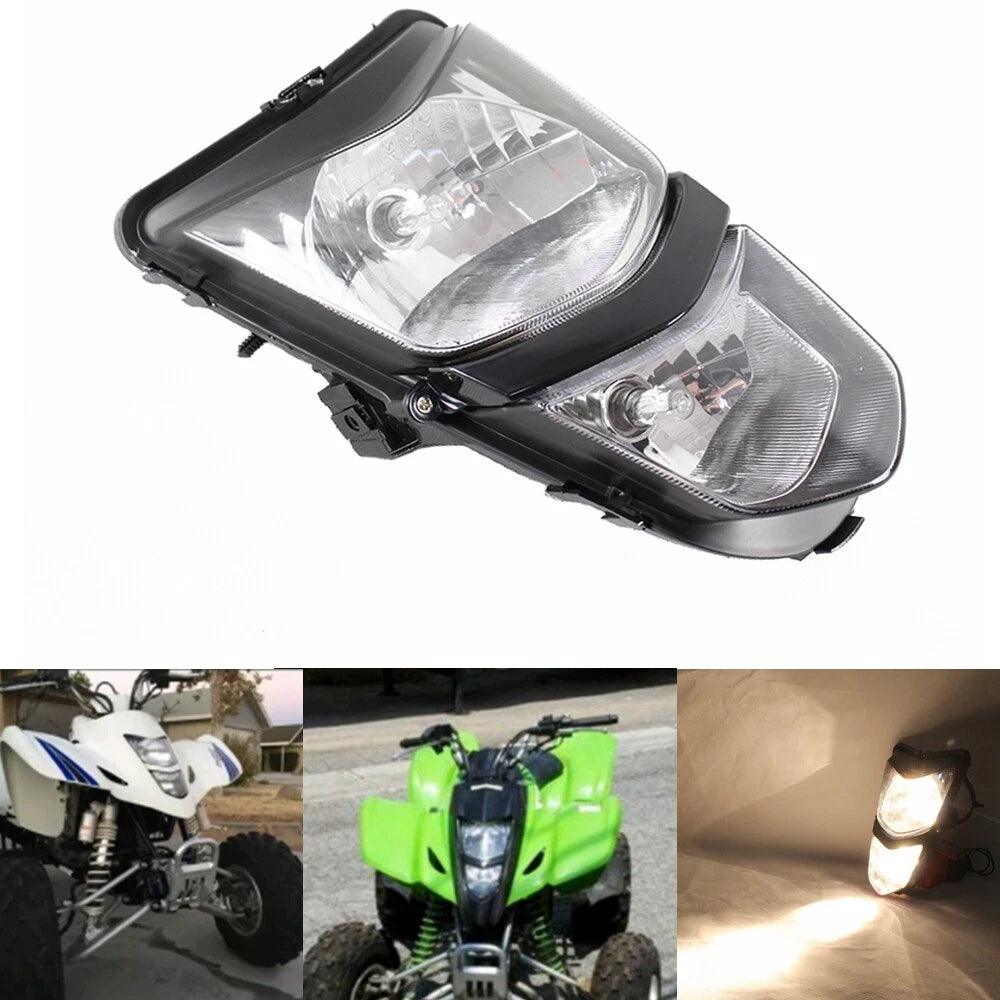 Front Headlight Lamp for Suzuki Quadsport Z400, Kawasaki KFX400 (2003-2008)