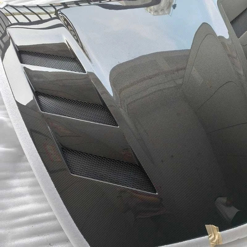 Real Carbon Fiber Bonnet Engine Hood Lid Cover for Nissan 370Z Z34 2009-2021