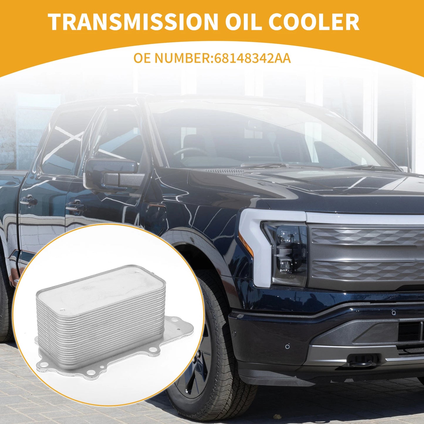 Engine Oil Cooler with O-rings for Jeep Grand Cherokee (2011-2020)