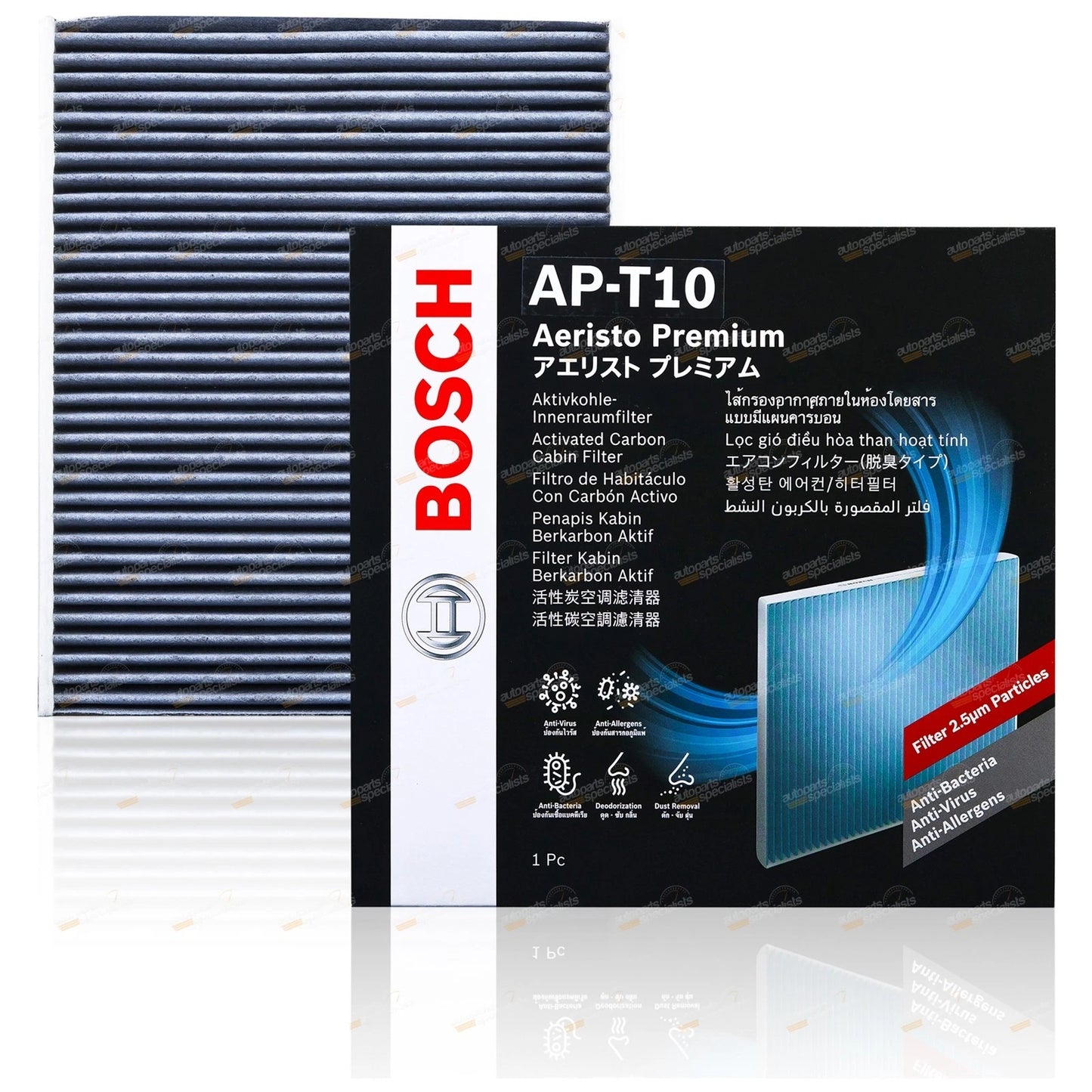 Aeristo Premium Cabin Air Filter for Toyota Hilux (2015–2019)