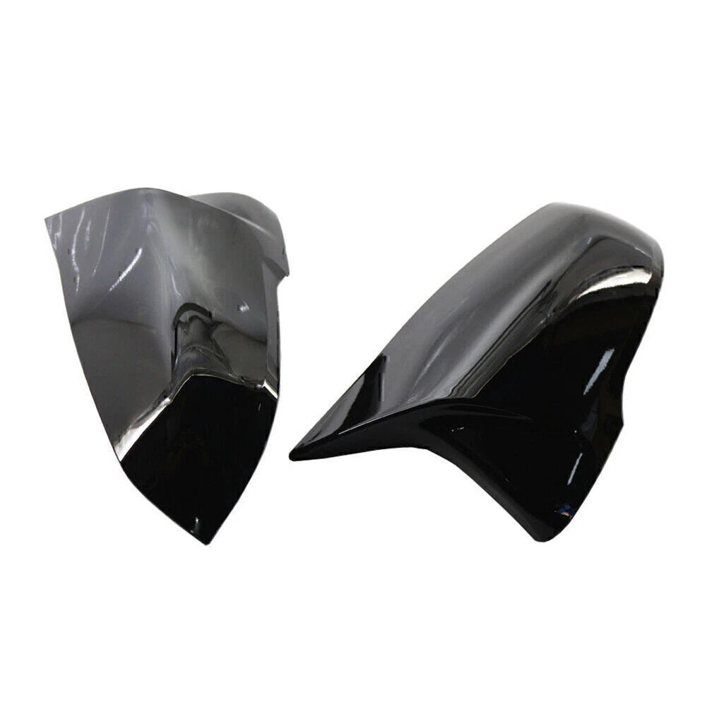 ABS Gloss Black Rear View Mirror Covers for BMW X1 F48 F49 (2016-2019)