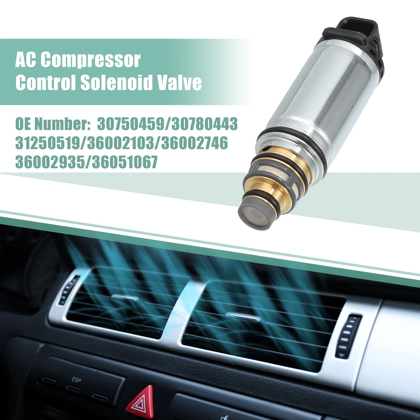 AC Compressor Control Solenoid Valve for Volvo S60 T6 (2011-2013)