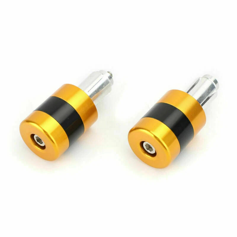 22mm Aluminum Gold Motorcycle Handlebar Weights for AH