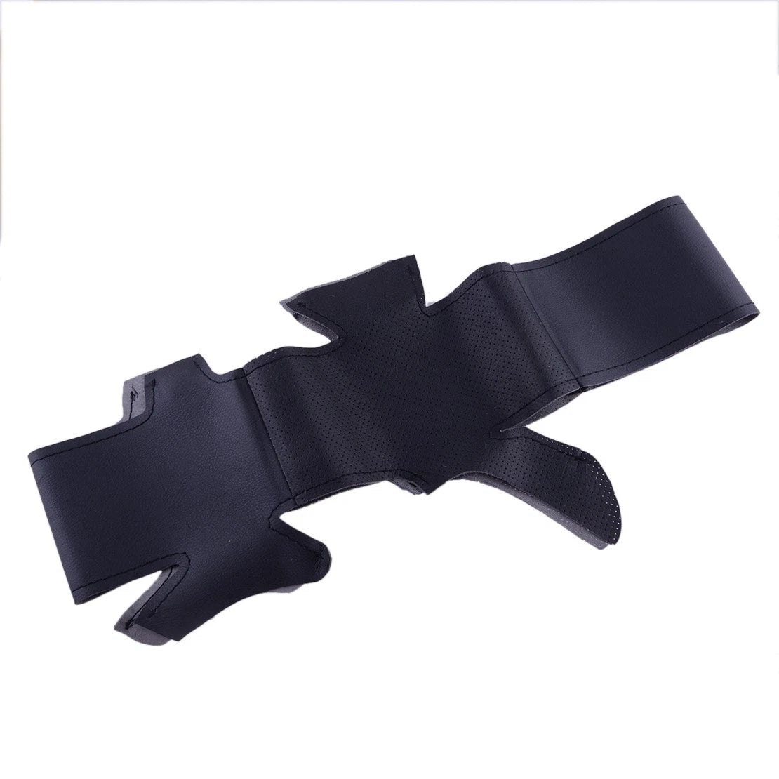 Black Synthetic Leather Steering Wheel Cover for Honda Accord (2008-2013)