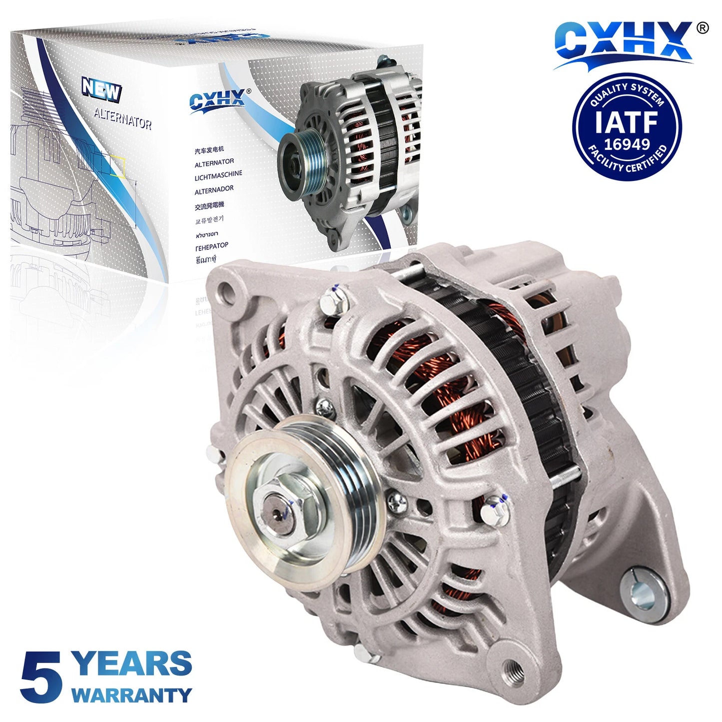 80A Alternator for MAZDA 323 Protege 1.6L 1.8L 2.0L Petrol (1993-2005)