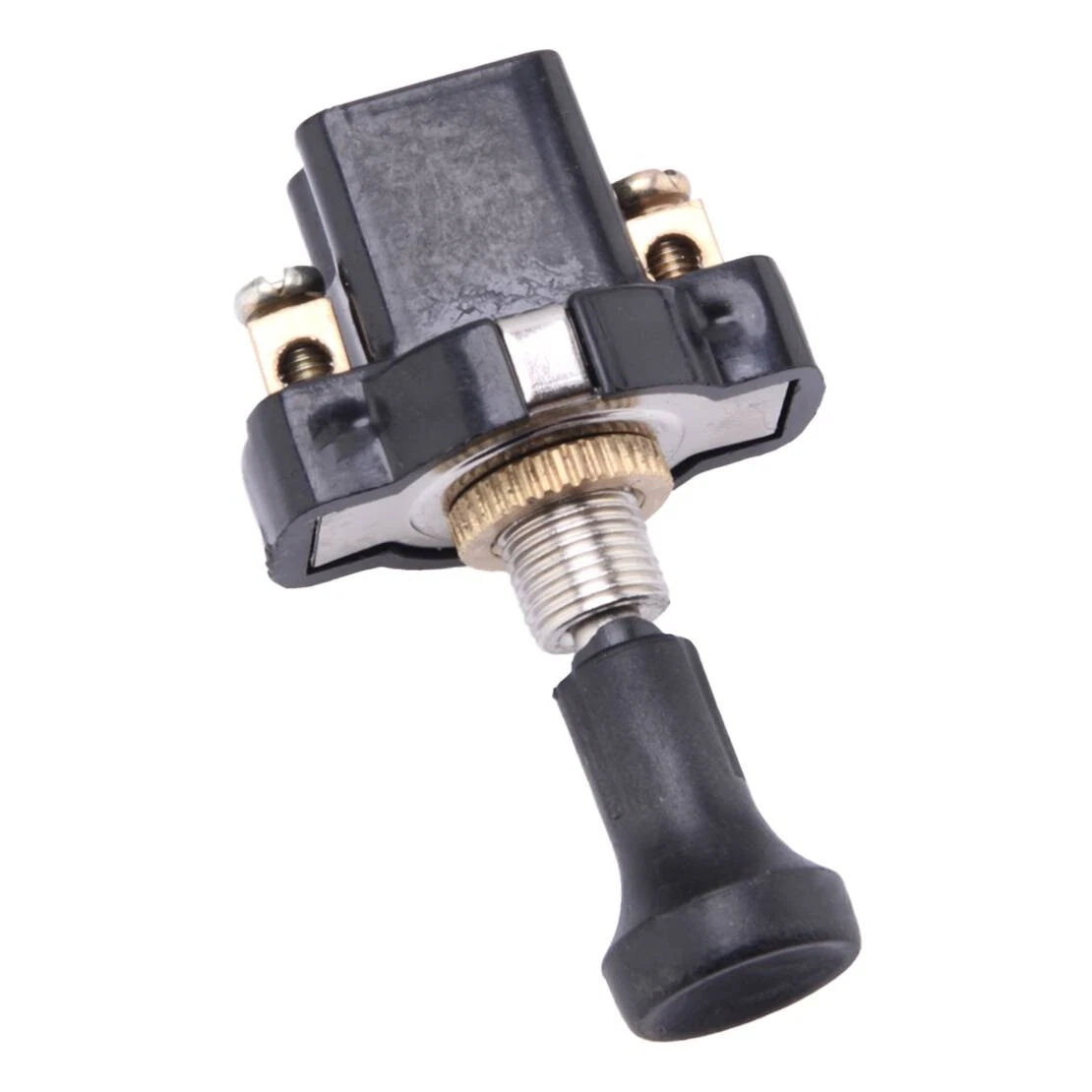 8mm Thread Mount Electric On-Off Push Pull Switch for 12V Systems