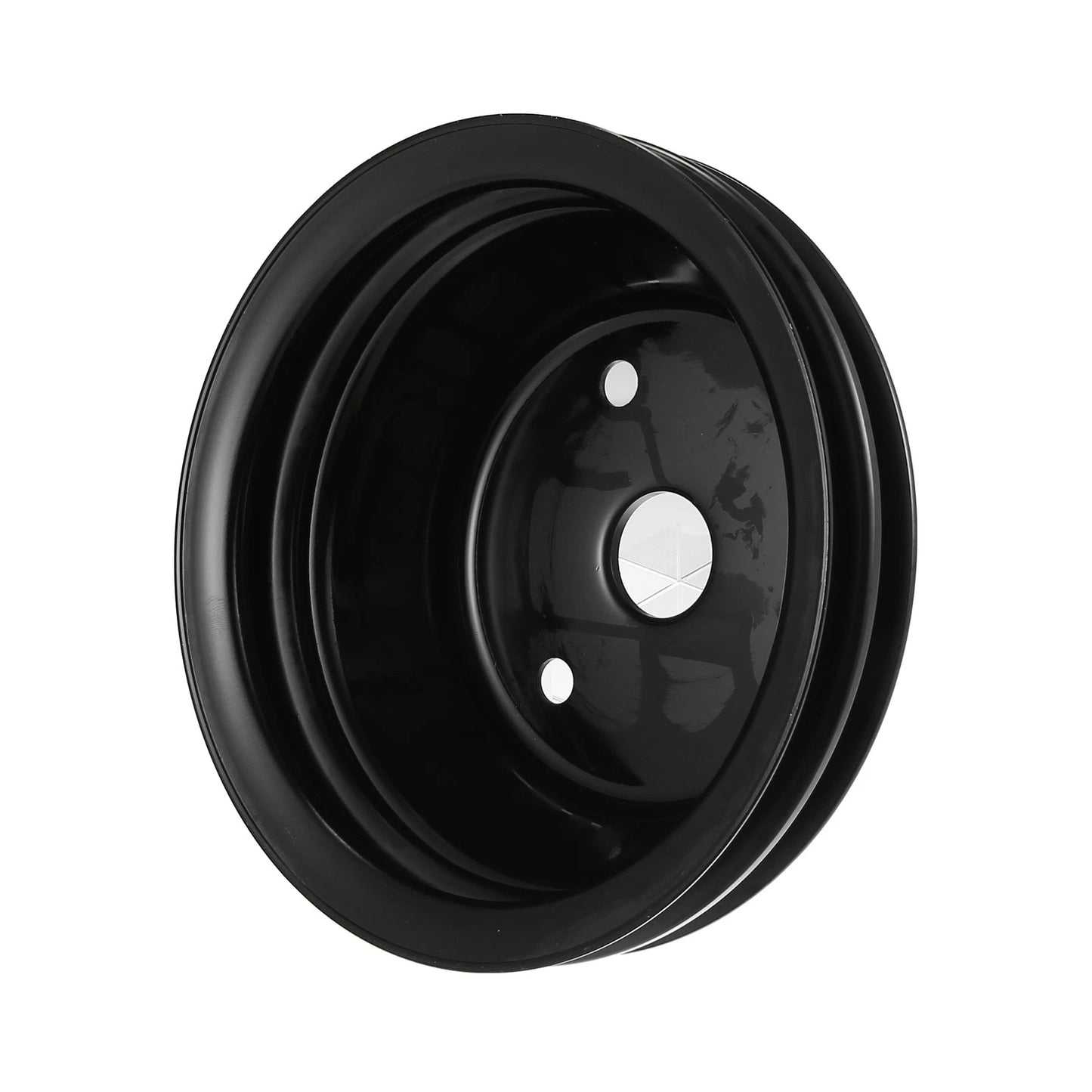 Double Groove Power Pump Pulley for Small Block Chevy SBC