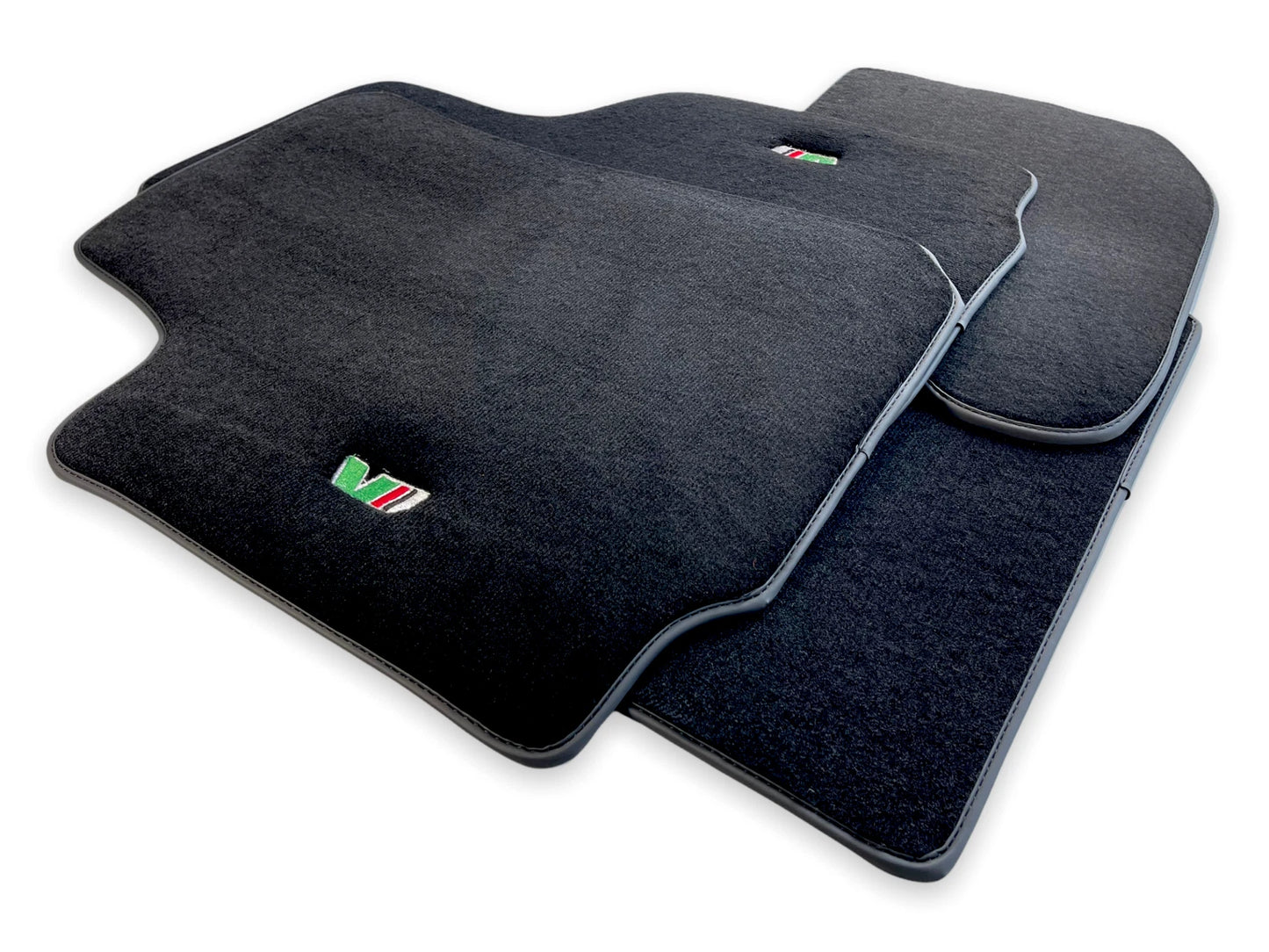 Floor Mats for Skoda Scala 2019-2022 with V Emblem LHD AutoWin Premium