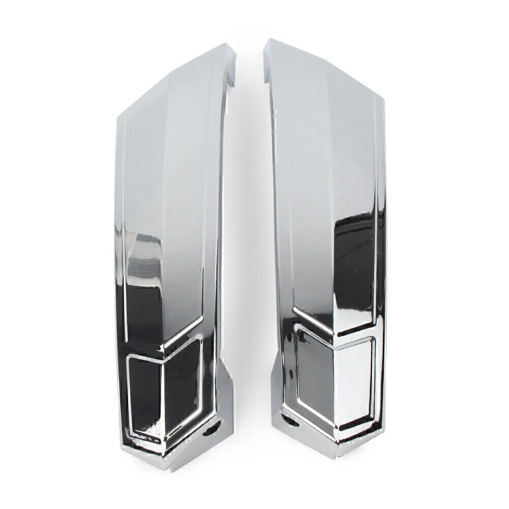 Saddlebag Hinge Covers for Victory Cross Country 2010-2017 Chrome