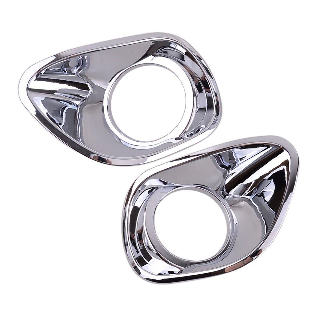 Chrome ABS Front Fog Light Covers for Jeep Patriot (2011-2016)
