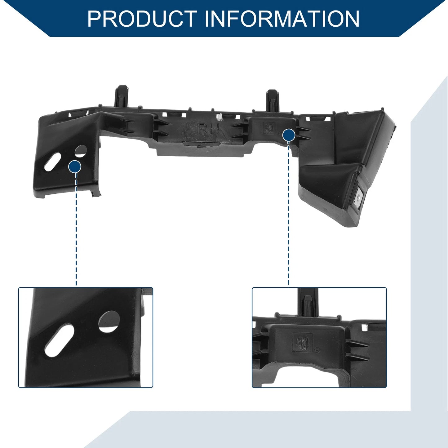 1pc Right Front Bumper Support Bracket for Chevrolet Cruze Sedan