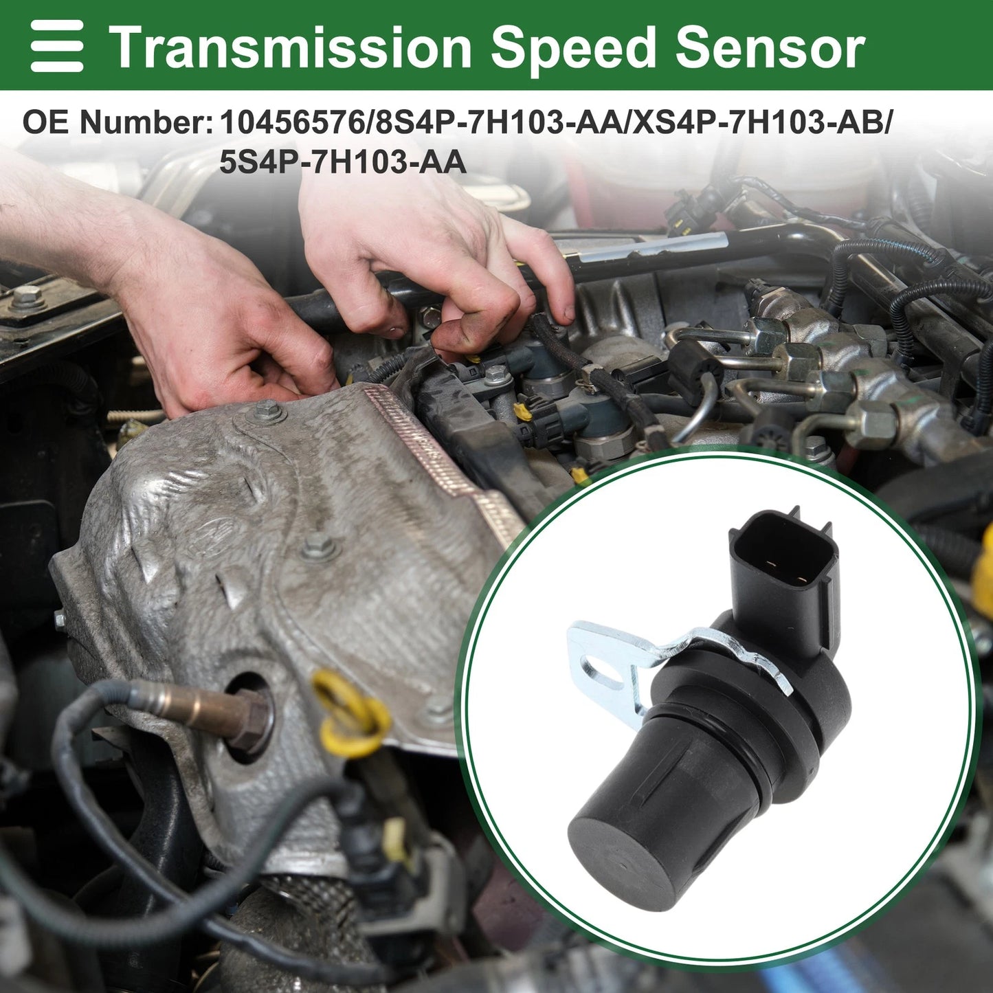 Transmission Speed Sensor for Ford C-Max 1.6 TDCi (2007-2010)