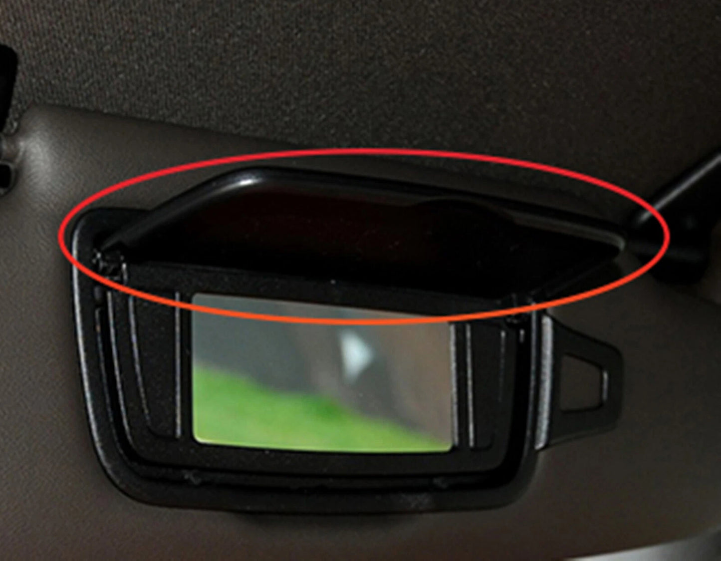 Sun Visor Mirror Cover for Porsche Carrera 911 (2012-2024)