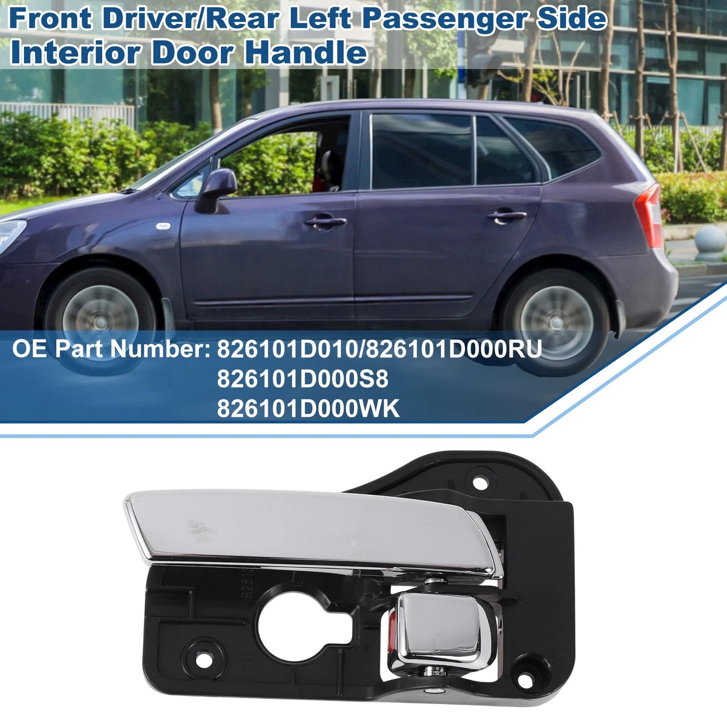 Front Passenger Side Interior Door Handle for Kia Rondo (2007-2012)