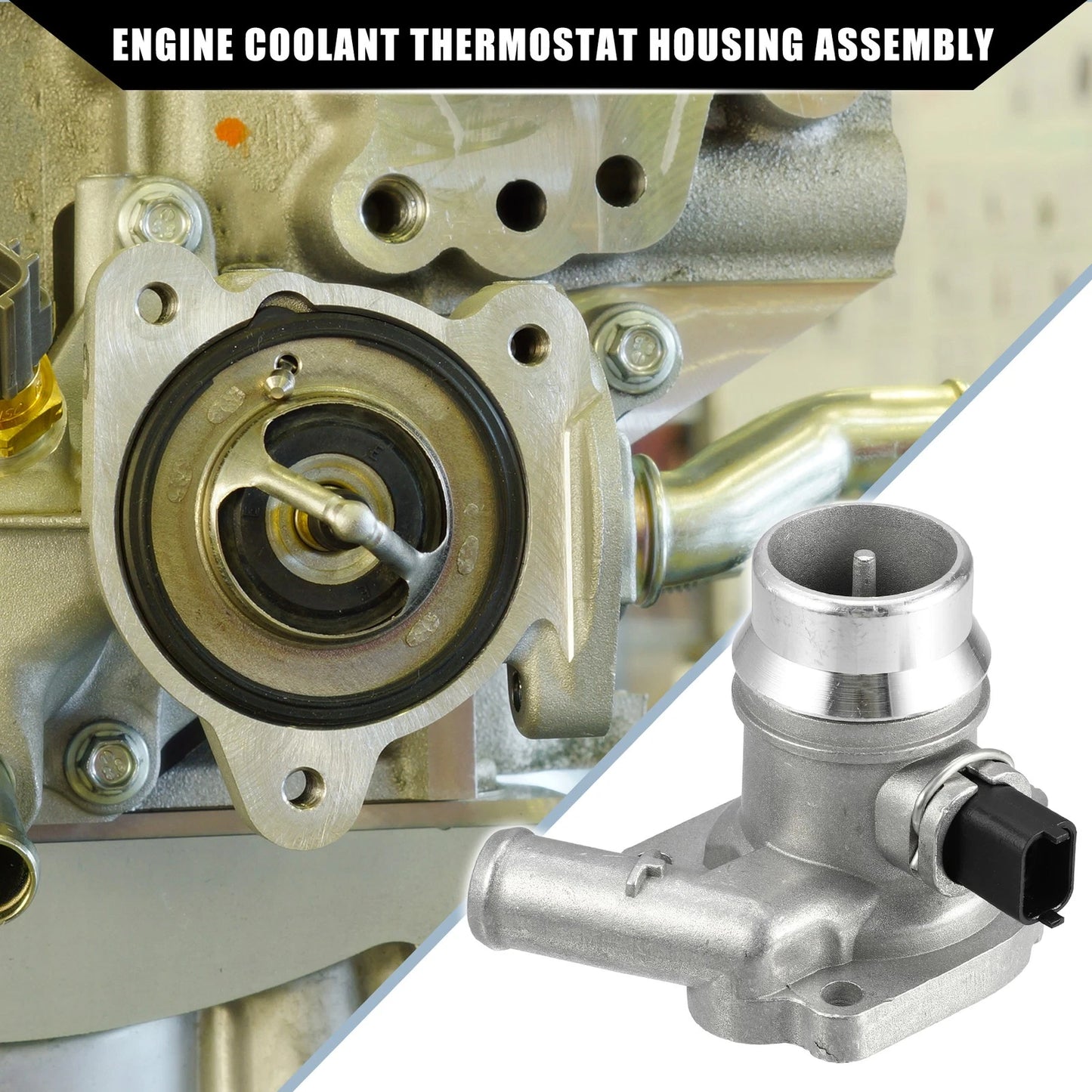Thermostat Housing Assembly Aluminum for Chevrolet Trax (2013–2019)