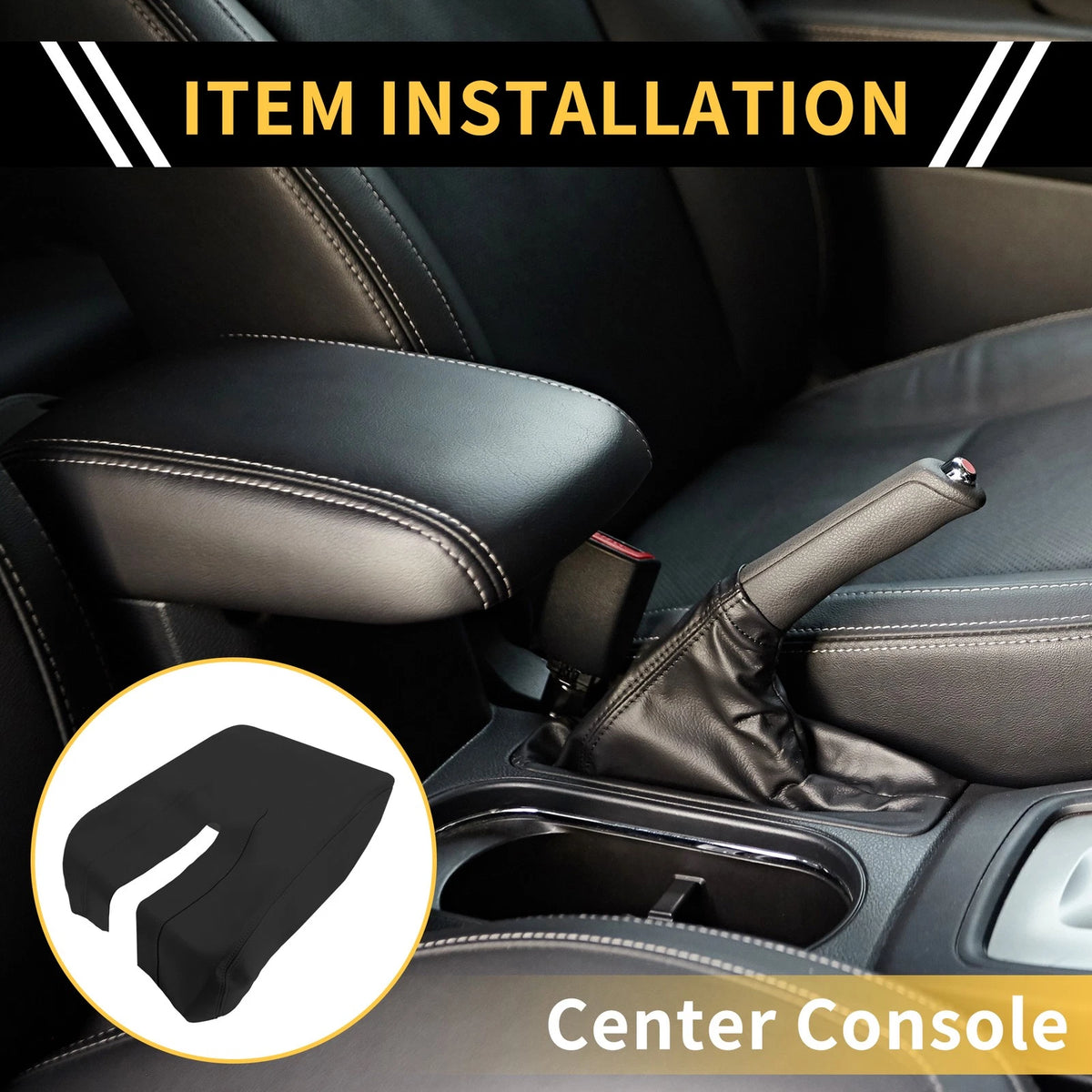 Center Console Lid Armrest Cover for Toyota Tundra (2007-2021)