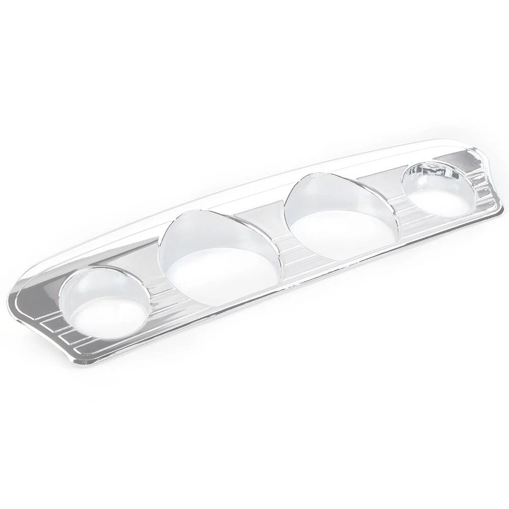 Tri Line Gauge Trim Cover for Harley Touring Electra Street Glide Ultra (2014-23)