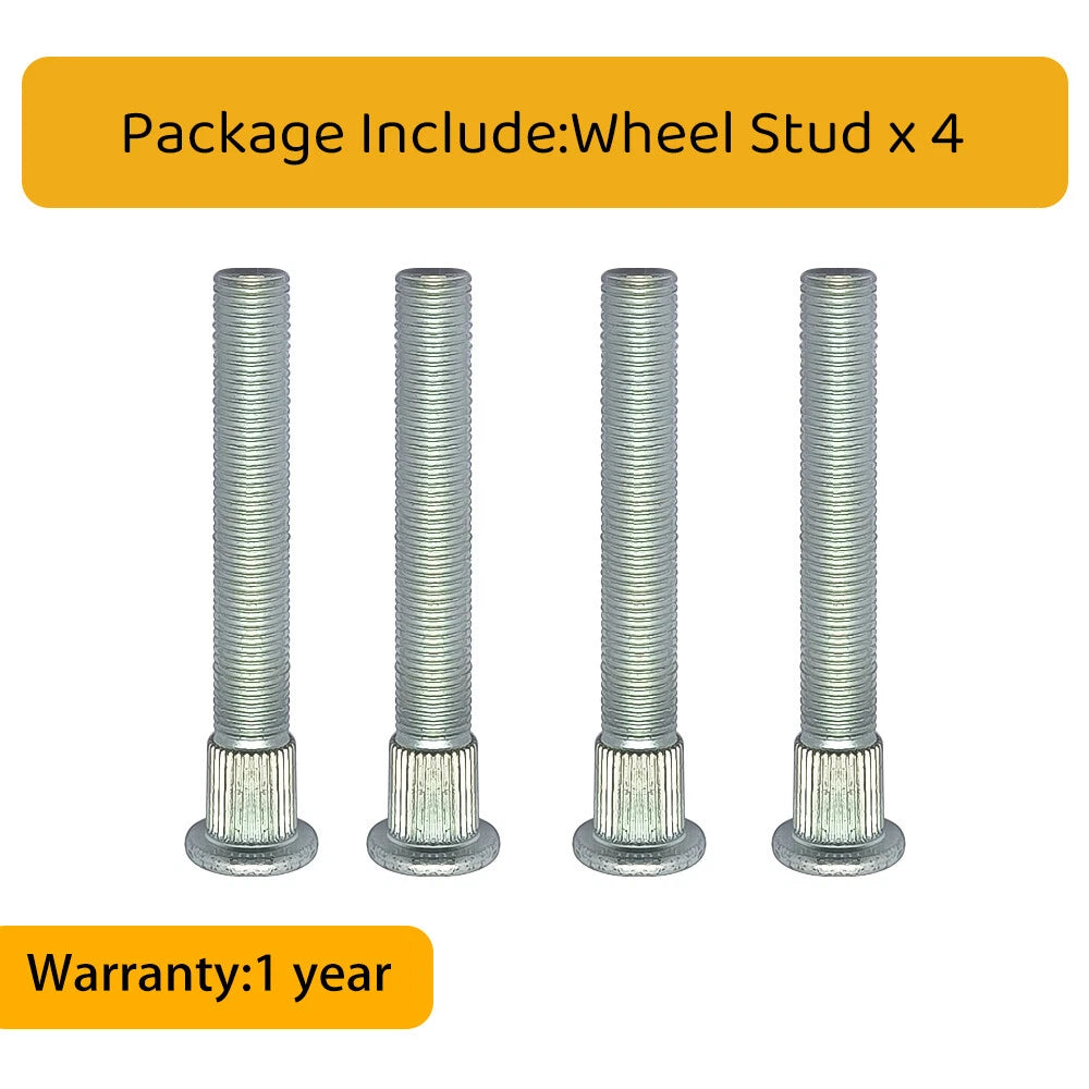Front Wheel Studs Bolts for Polaris RZR 800/570 (2008–2014)