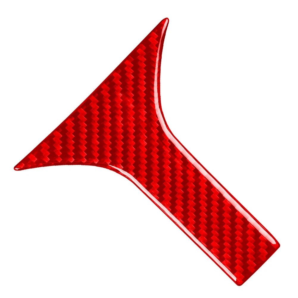 Carbon Fiber Red Rear Water Cup Holder Trim for Jeep Gladiator (2020-2023)