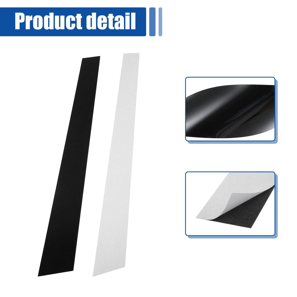 Glossy Black Car Door Window Pillar Post Covers for BMW X5 (2007-2014)