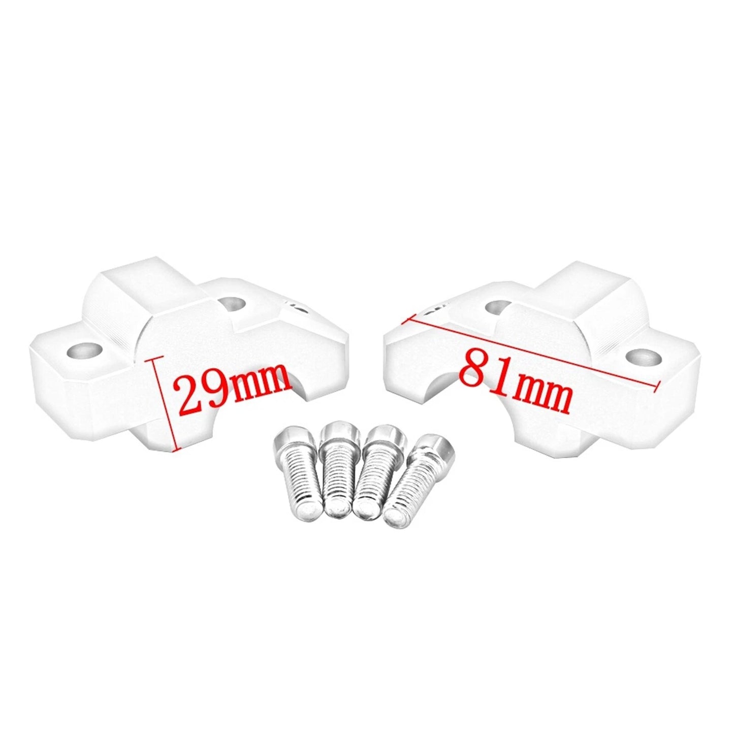 Handlebar Riser Mounting Clamp Adapter for YAMAHA MT09 Tracer (2015-2020)